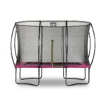 Trampoline - EXIT Silhouette - 214 x 305 cm - Roze EXIT