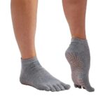 Yogasokken - Gaiam Grippy Socks - Grijs - 2 paar Gaiam