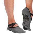 Yogasokken - Gaiam Grippy Barre Socks - Donkergrijs - 2 paar Gaiam