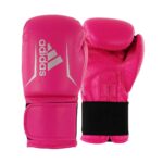 Bokshandschoenen - Adidas Speed 50 - 12 oz - Roze / Zilver Adidas